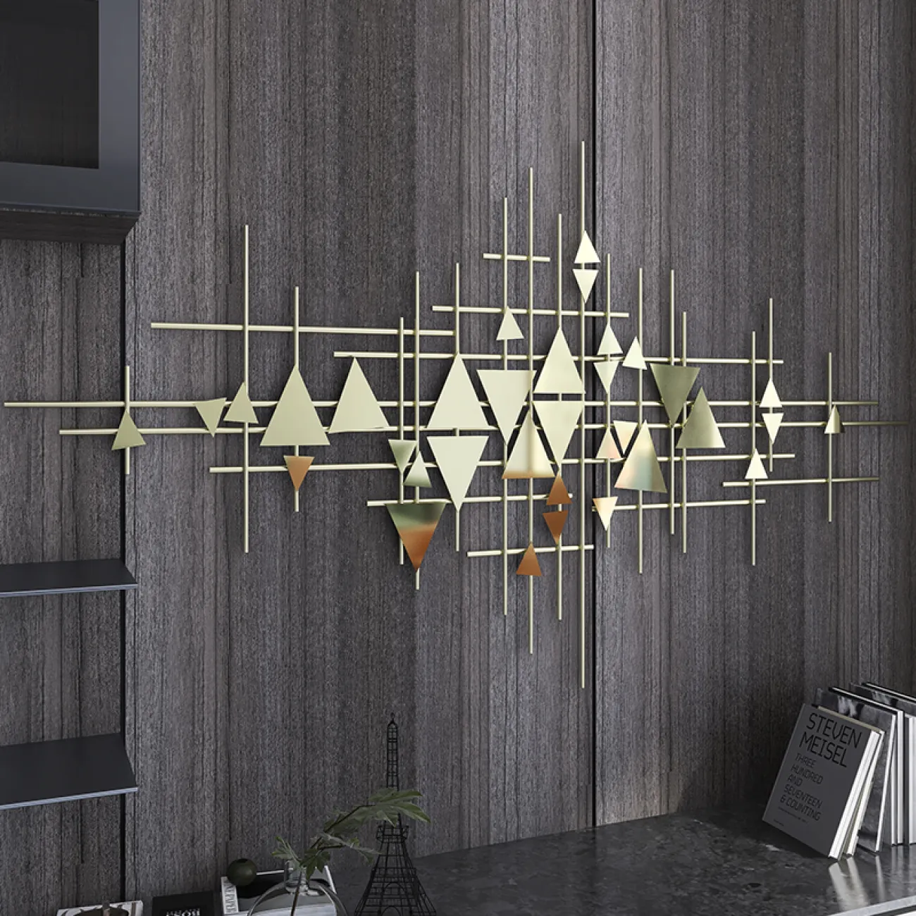 Современный настенный декор для гостиной LaLume DK20345-27 Современный настенный декор для гостиной LaLume DK20345-27