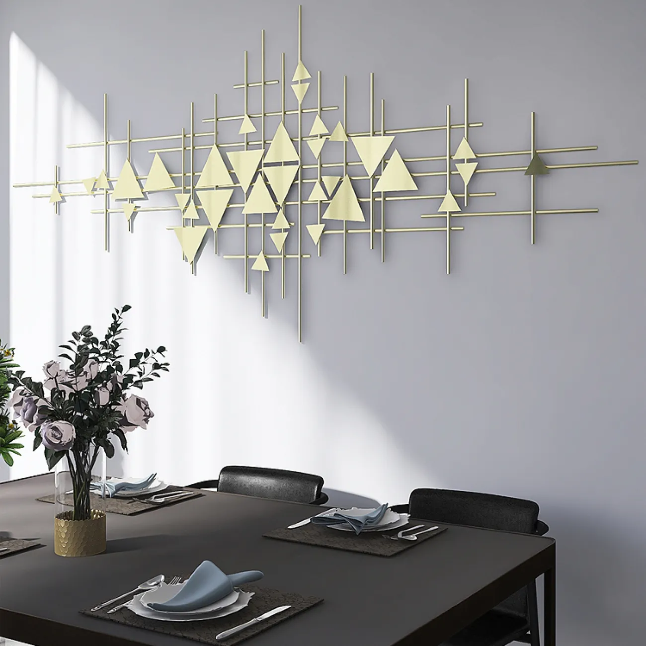 Современный настенный декор для гостиной LaLume DK20345-27 Современный настенный декор для гостиной LaLume DK20345-27