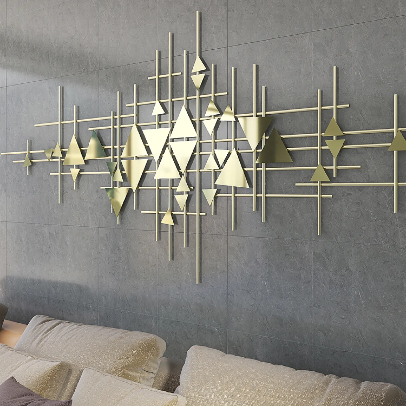 Современный настенный декор для гостиной LaLume DK20345-27 Современный настенный декор для гостиной LaLume DK20345-27