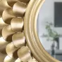 Современное настенное круглое зеркало для гостиной LaLume DK20348-27