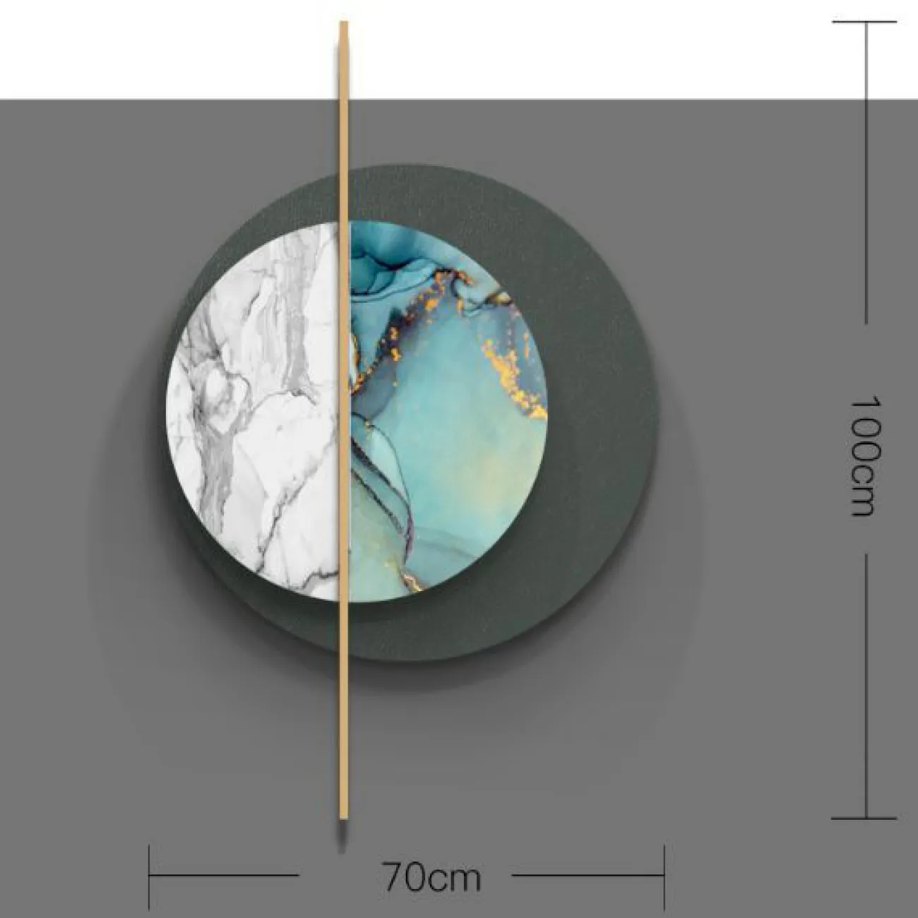 Современный настенный декор для гостиной LaLume DK20351-27