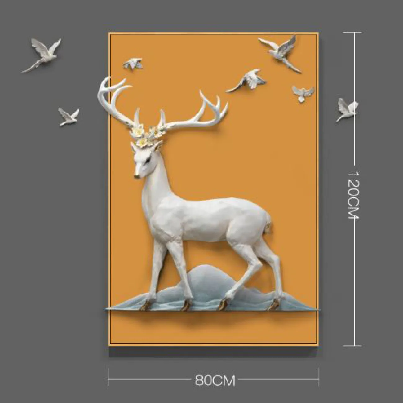 Современный настенный декор для гостиной LaLume DK20355-27 Современный настенный декор для гостиной LaLume DK20355-27