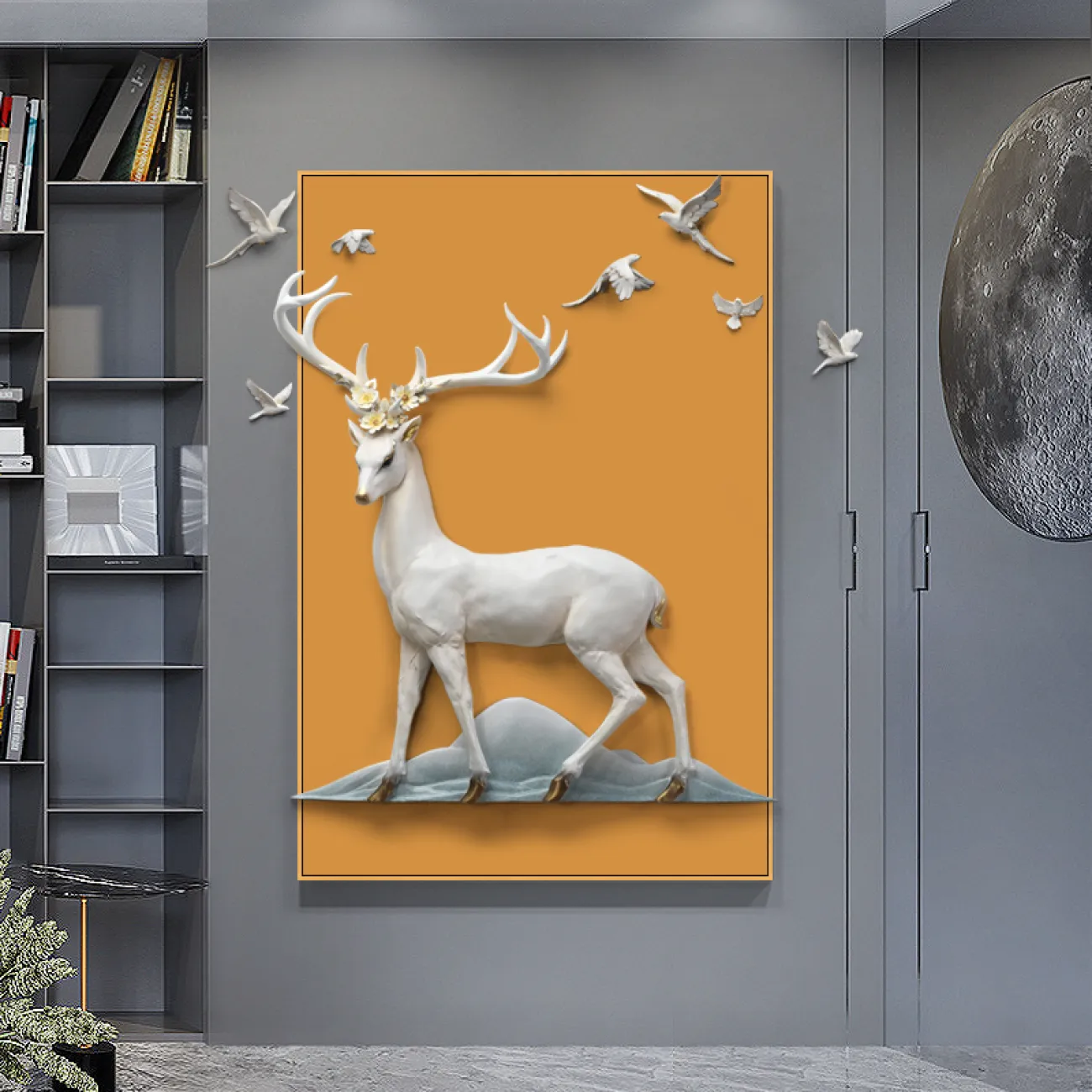 Современный настенный декор для гостиной LaLume DK20355-27 Современный настенный декор для гостиной LaLume DK20355-27