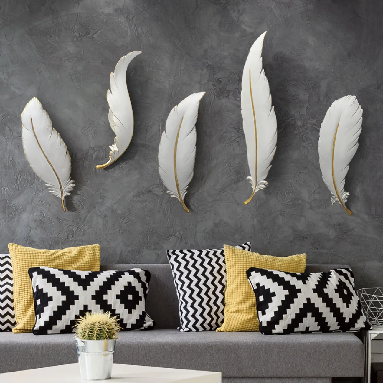 Современный настенный декор для гостиной LaLume DK20356-27