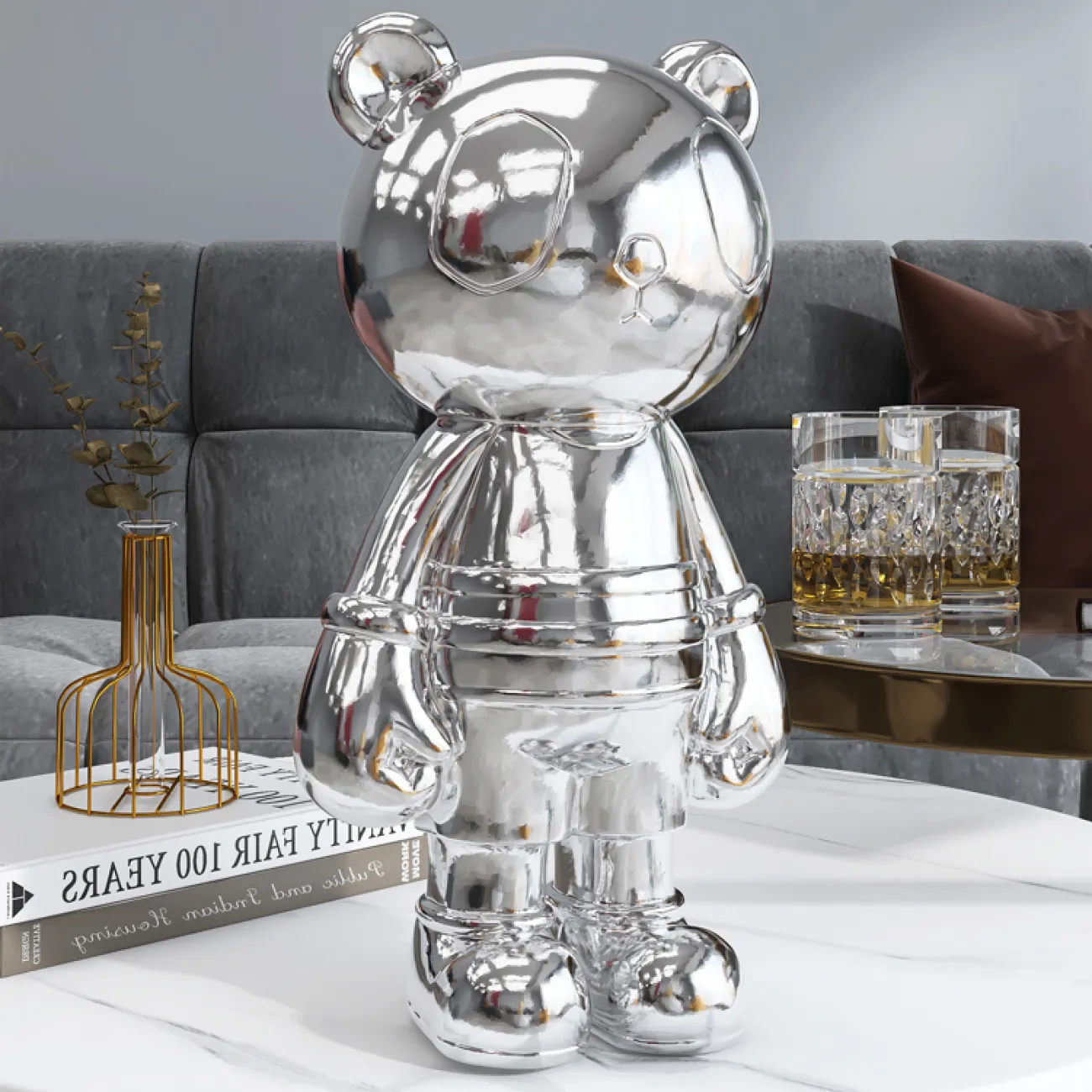 Современная роскошная статуэтка для гостиной LaLume DK20358-27