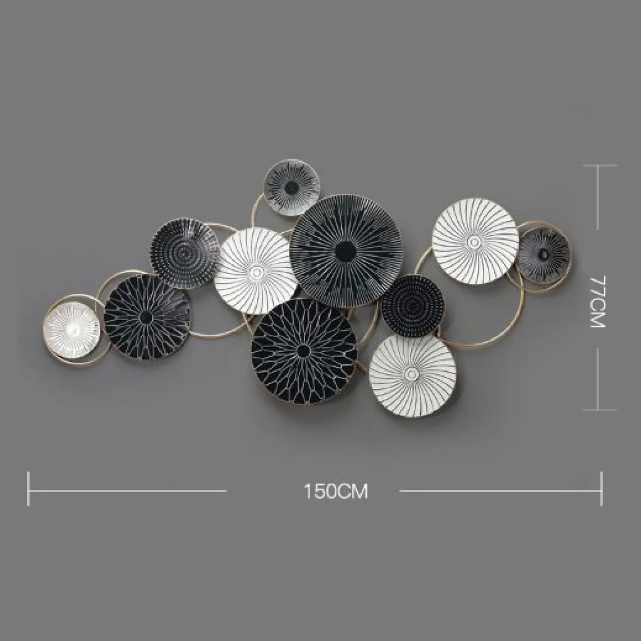 Современный настенный декор для гостиной LaLume DK20359-27