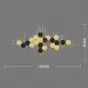 Современный настенный декор для гостиной LaLume DK20362-27