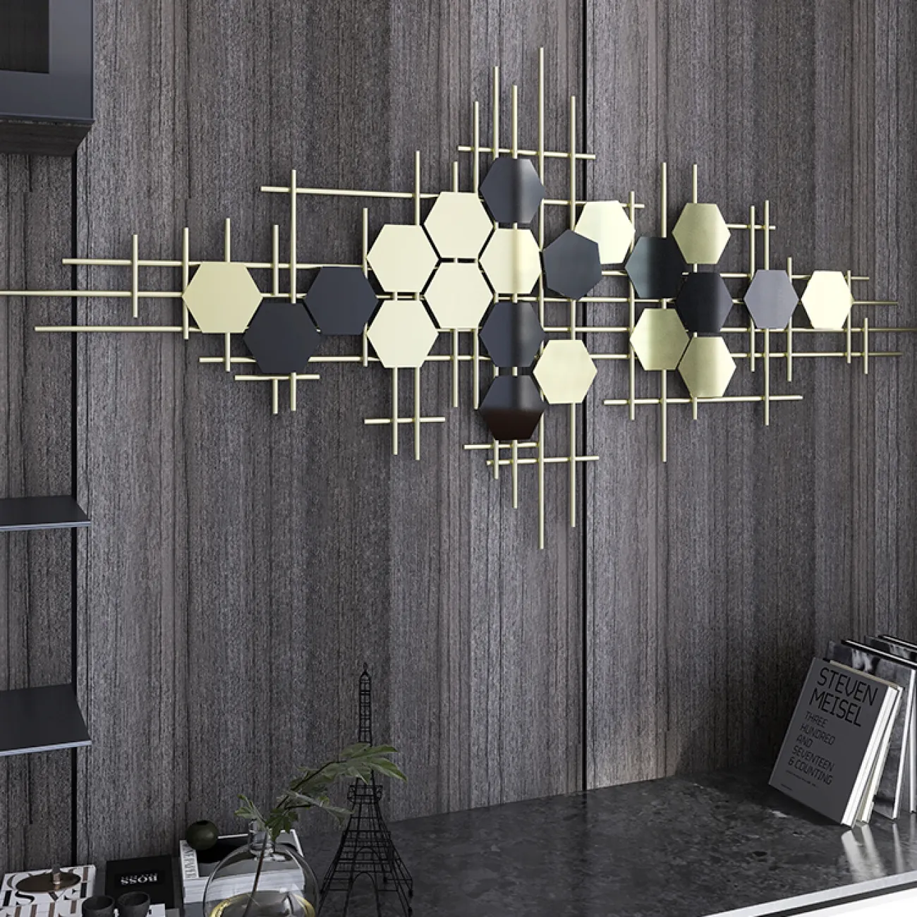 Современный настенный декор для гостиной LaLume DK20362-27