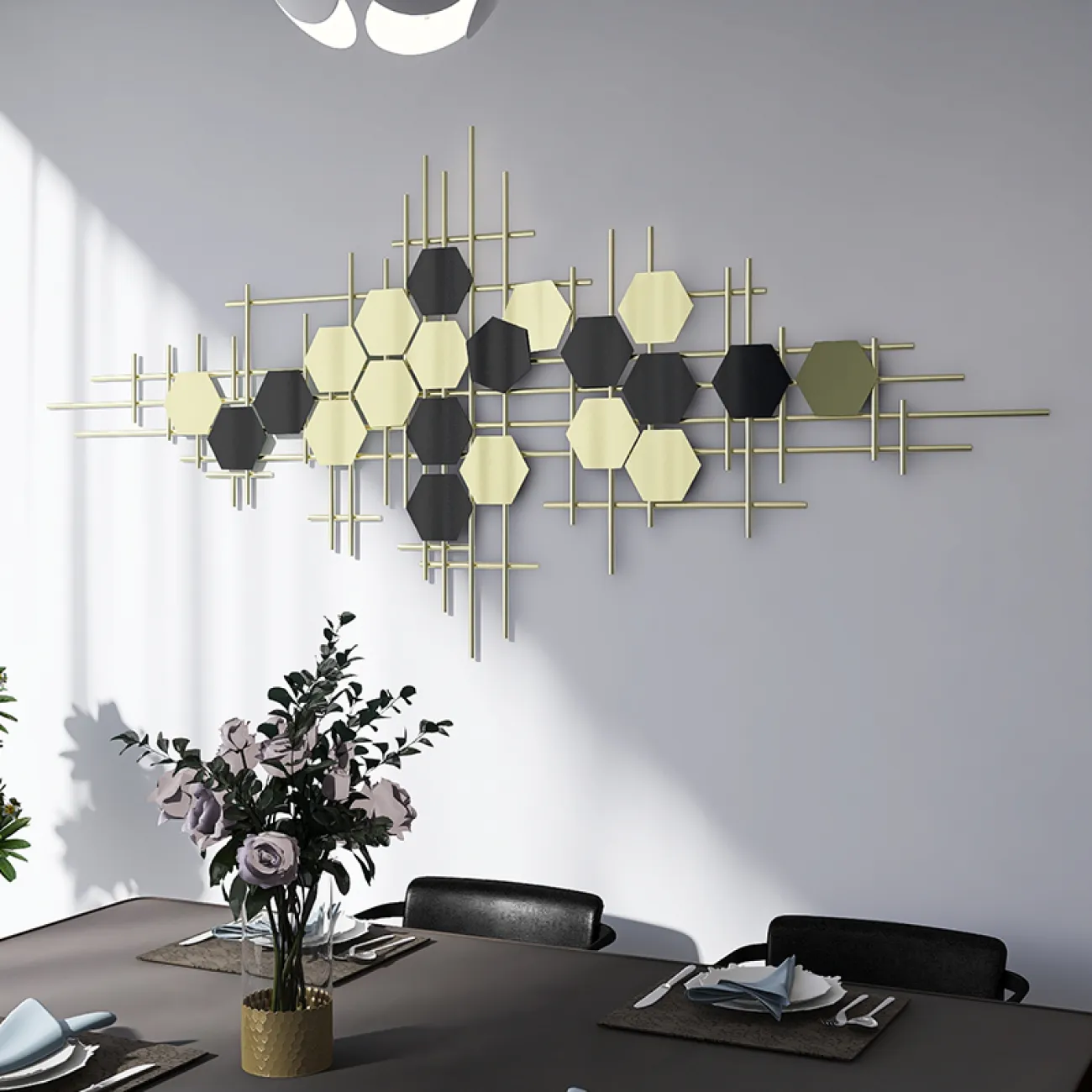 Современный настенный декор для гостиной LaLume DK20362-27