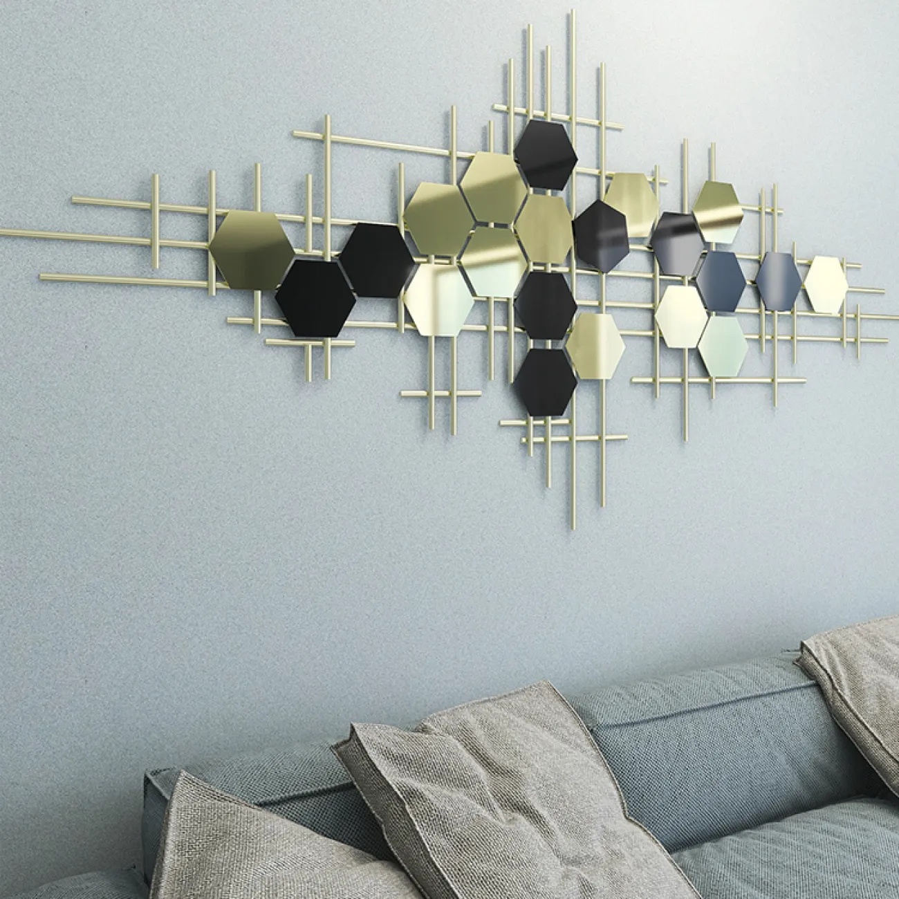 Современный настенный декор для гостиной LaLume DK20362-27