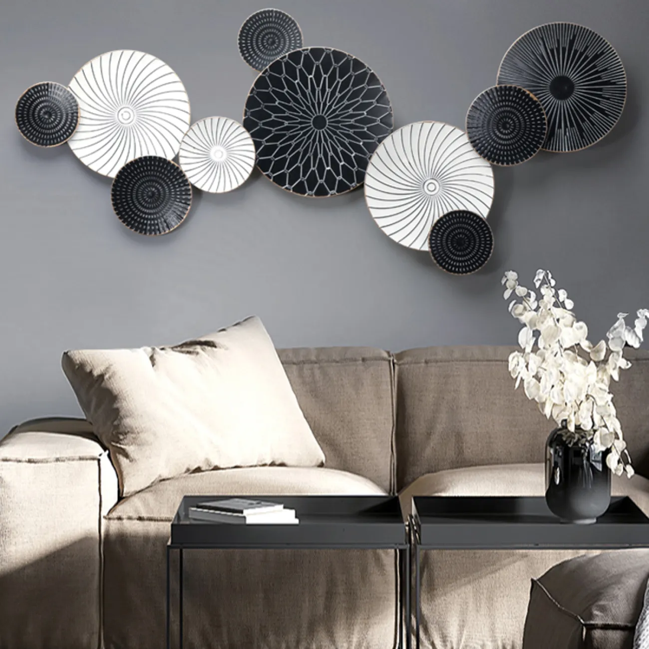 Современный настенный декор для гостиной LaLume DK20364-27