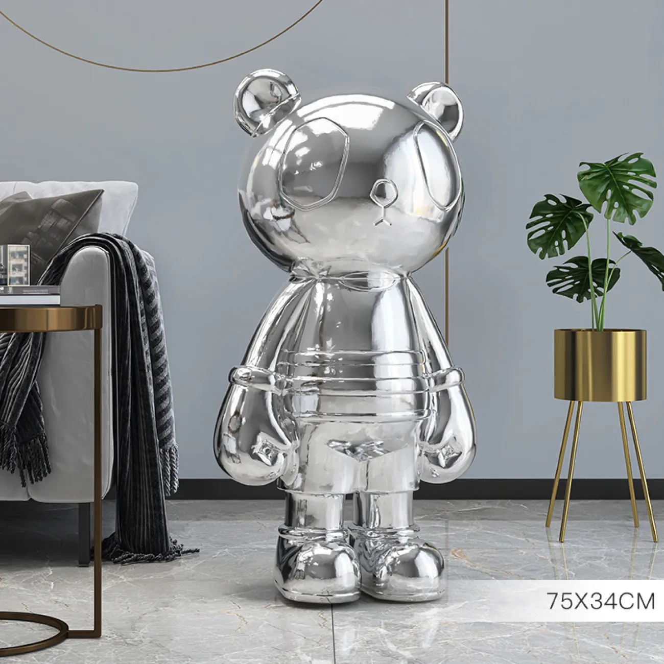 Современная роскошная статуэтка для гостиной LaLume DK20365-27 Современная роскошная статуэтка для гостиной LaLume DK20365-27