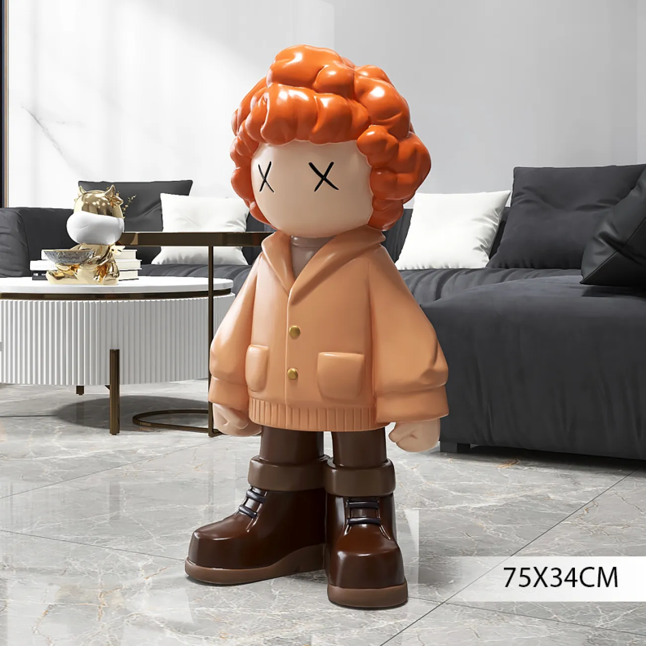 Современная роскошная статуэтка для гостиной LaLume DK20365-27 Современная роскошная статуэтка для гостиной LaLume DK20365-27