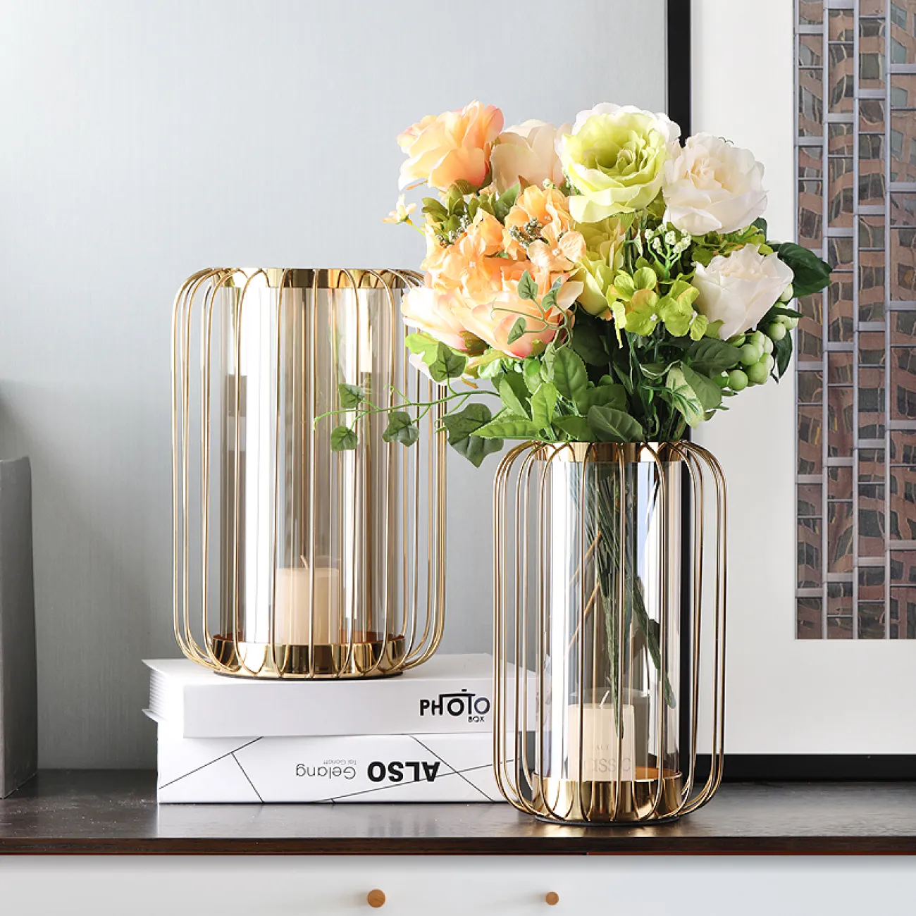 Современная скандинавская ваза для гостиной LaLume DK20370-27