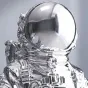 Роскошная скульптура космонавта для гостиной LaLume DK20376-27
