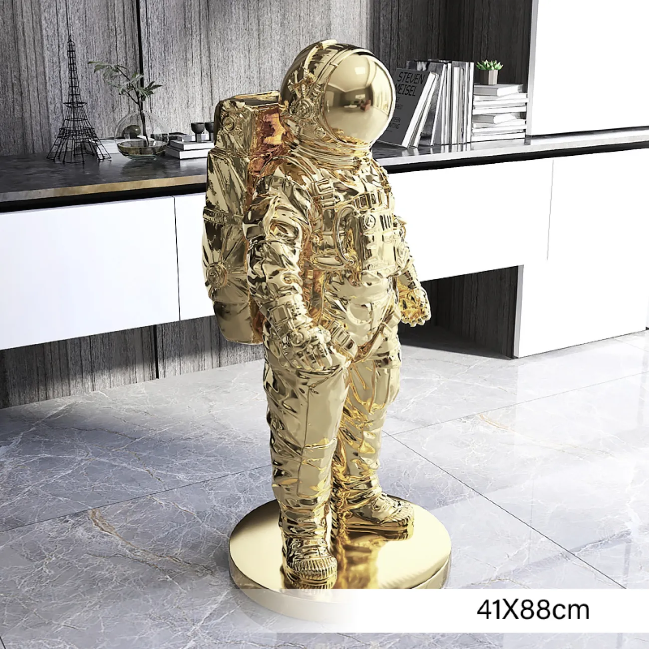 Роскошная скульптура космонавта для гостиной LaLume DK20376-27