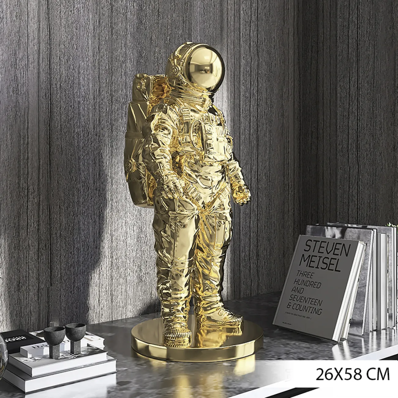 Роскошная скульптура космонавта для гостиной LaLume DK20376-27