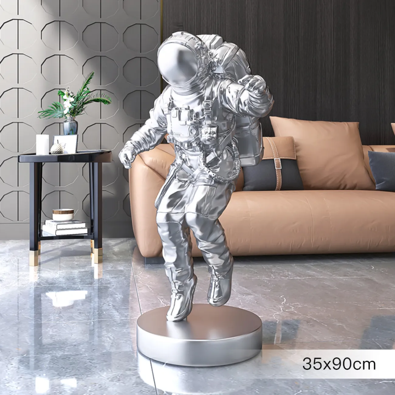 Роскошная скульптура космонавта для гостиной LaLume DK20376-27