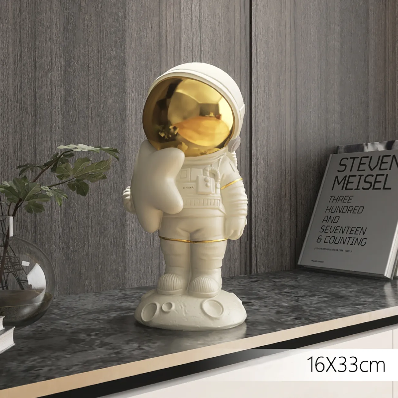 Роскошная скульптура космонавта для гостиной LaLume DK20376-27