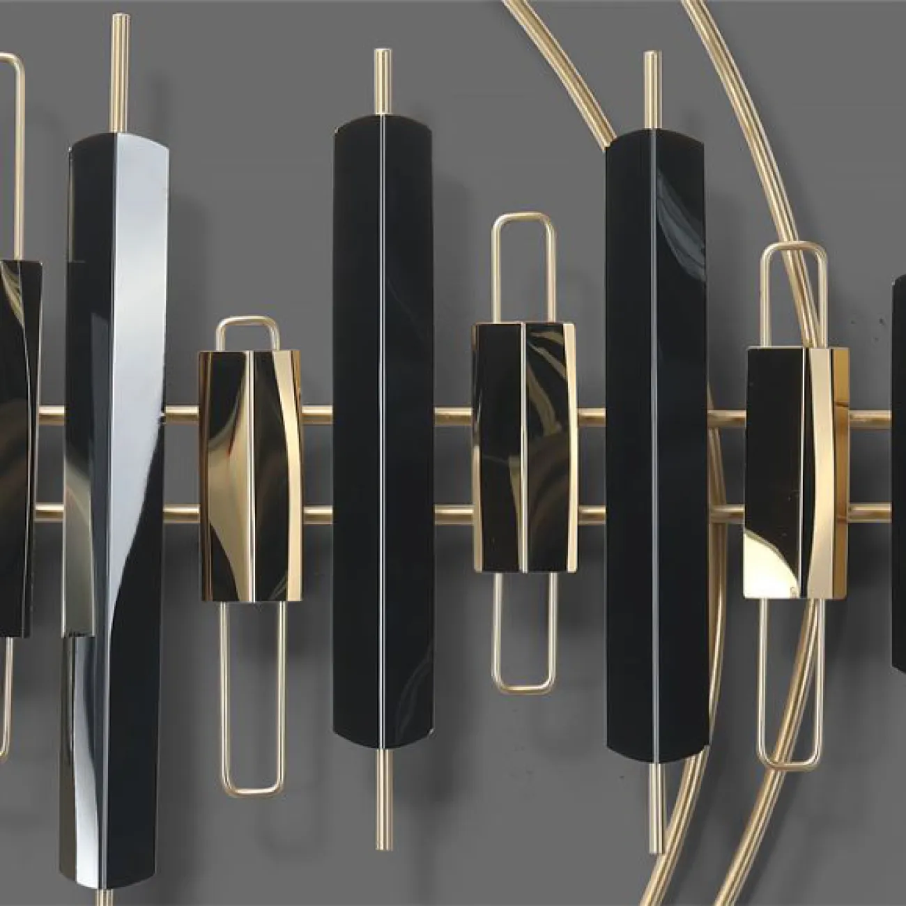 Современный настенный декор для гостиной LaLume DK20377-27 Современный настенный декор для гостиной LaLume DK20377-27