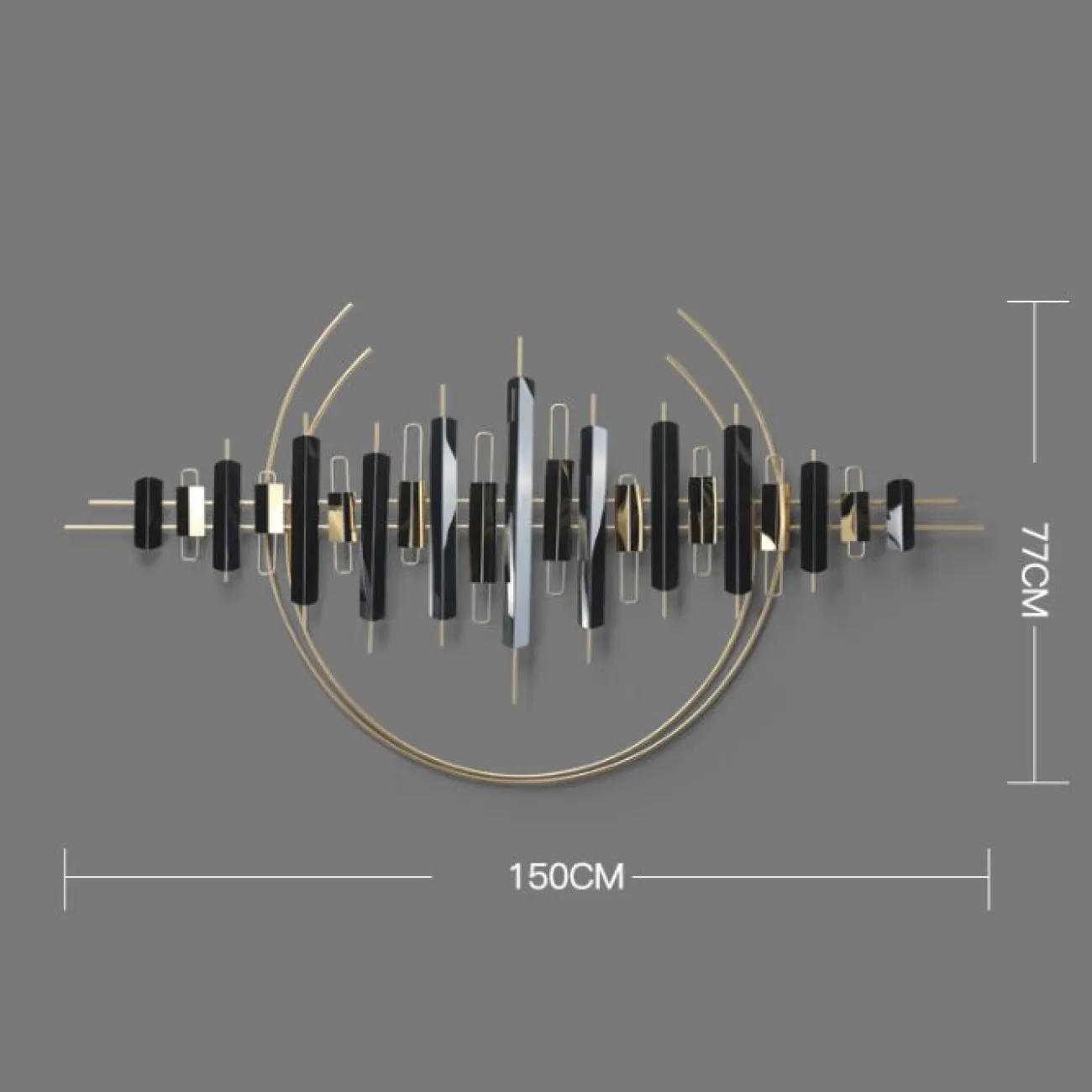 Современный настенный декор для гостиной LaLume DK20377-27 Современный настенный декор для гостиной LaLume DK20377-27