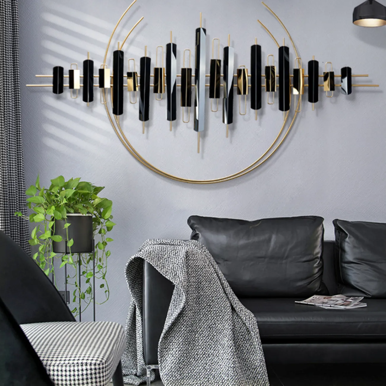 Современный настенный декор для гостиной LaLume DK20377-27 Современный настенный декор для гостиной LaLume DK20377-27