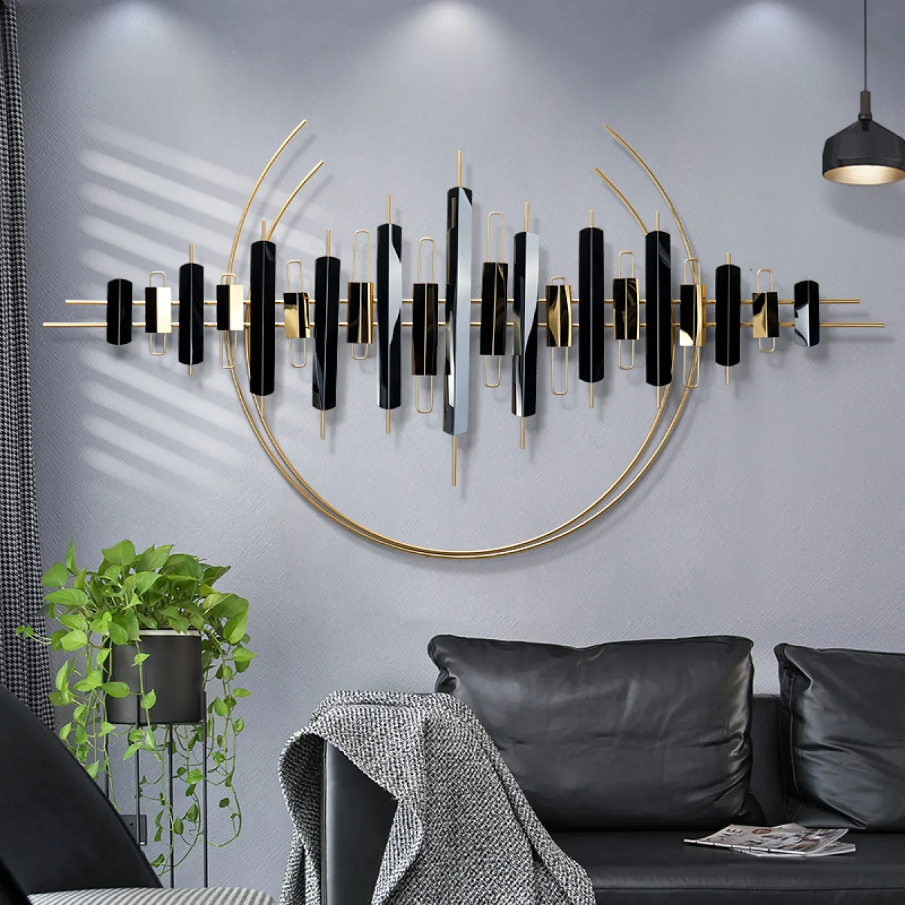 Современный настенный декор для гостиной LaLume DK20377-27 Современный настенный декор для гостиной LaLume DK20377-27