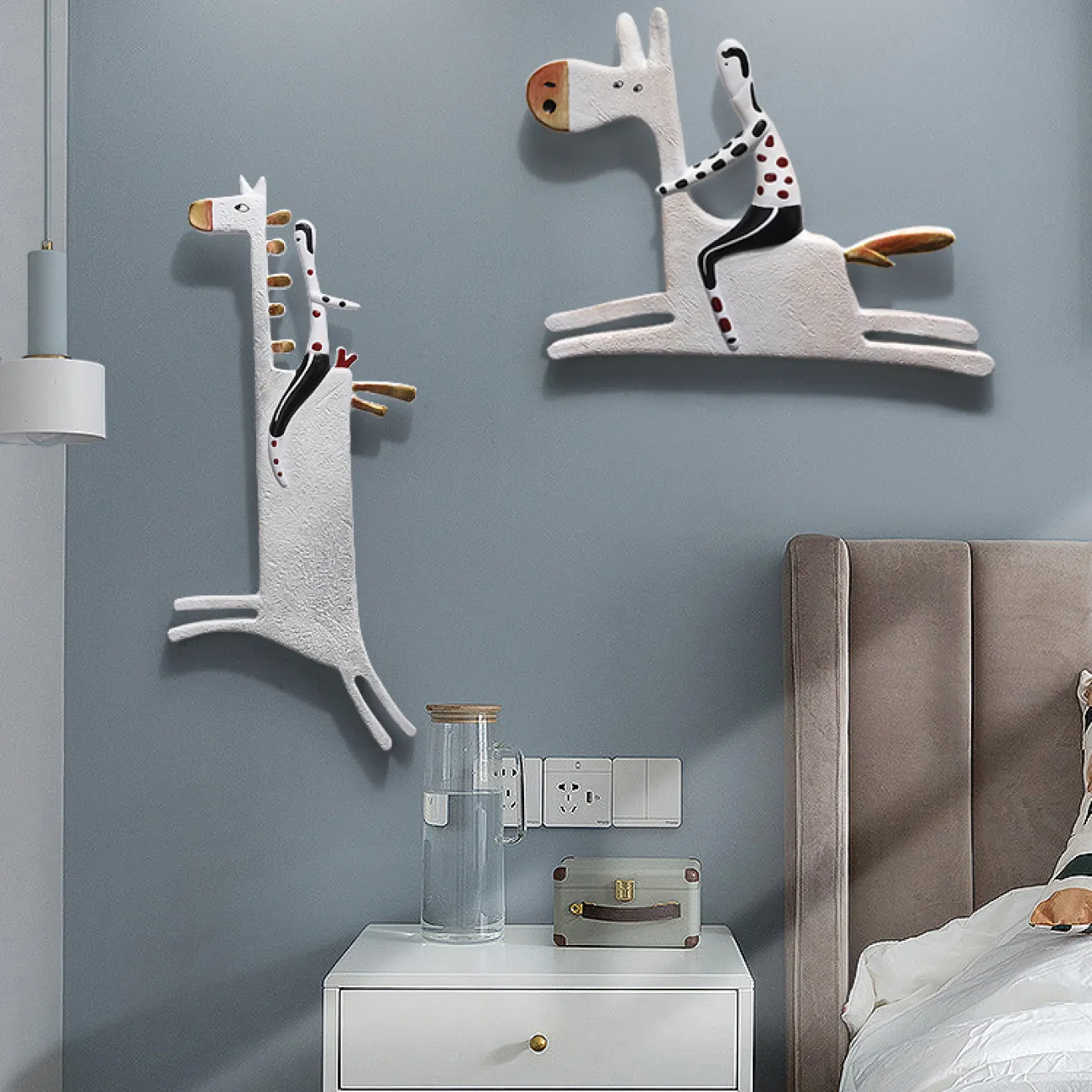 Современный настенный декор для гостиной LaLume DK20378-27