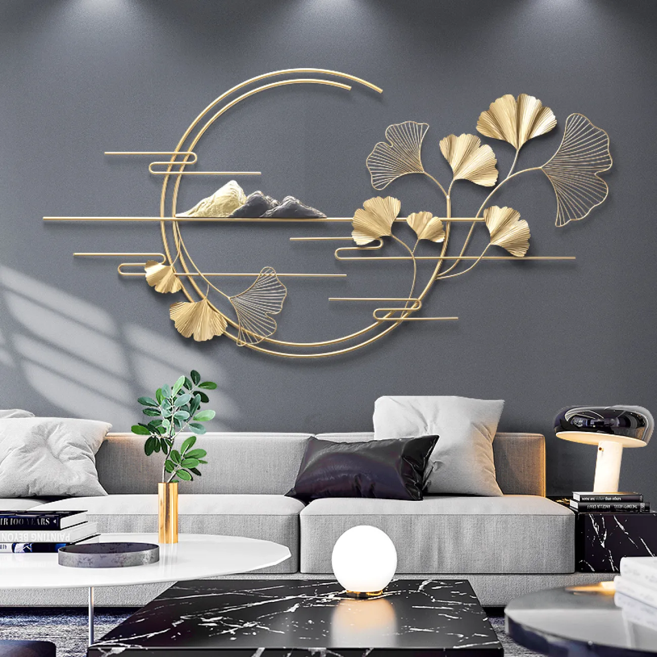 Современный настенный декор для гостиной LaLume DK20380-27