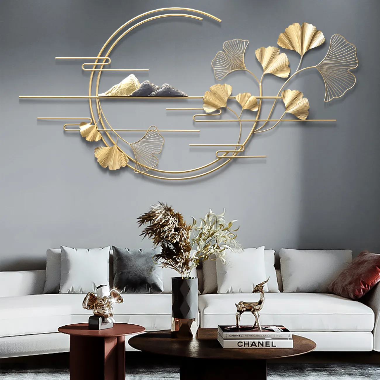 Современный настенный декор для гостиной LaLume DK20380-27