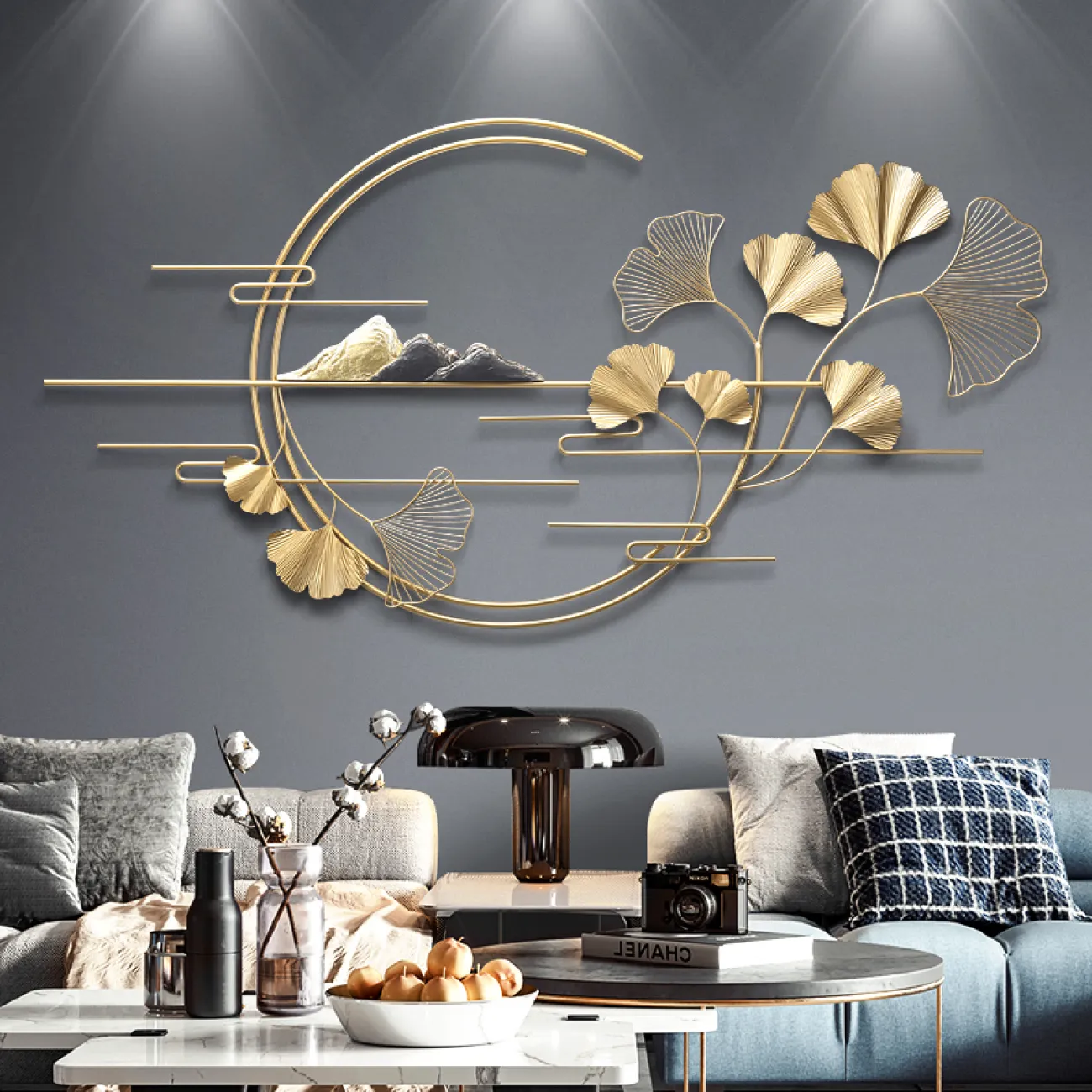 Современный настенный декор для гостиной LaLume DK20380-27