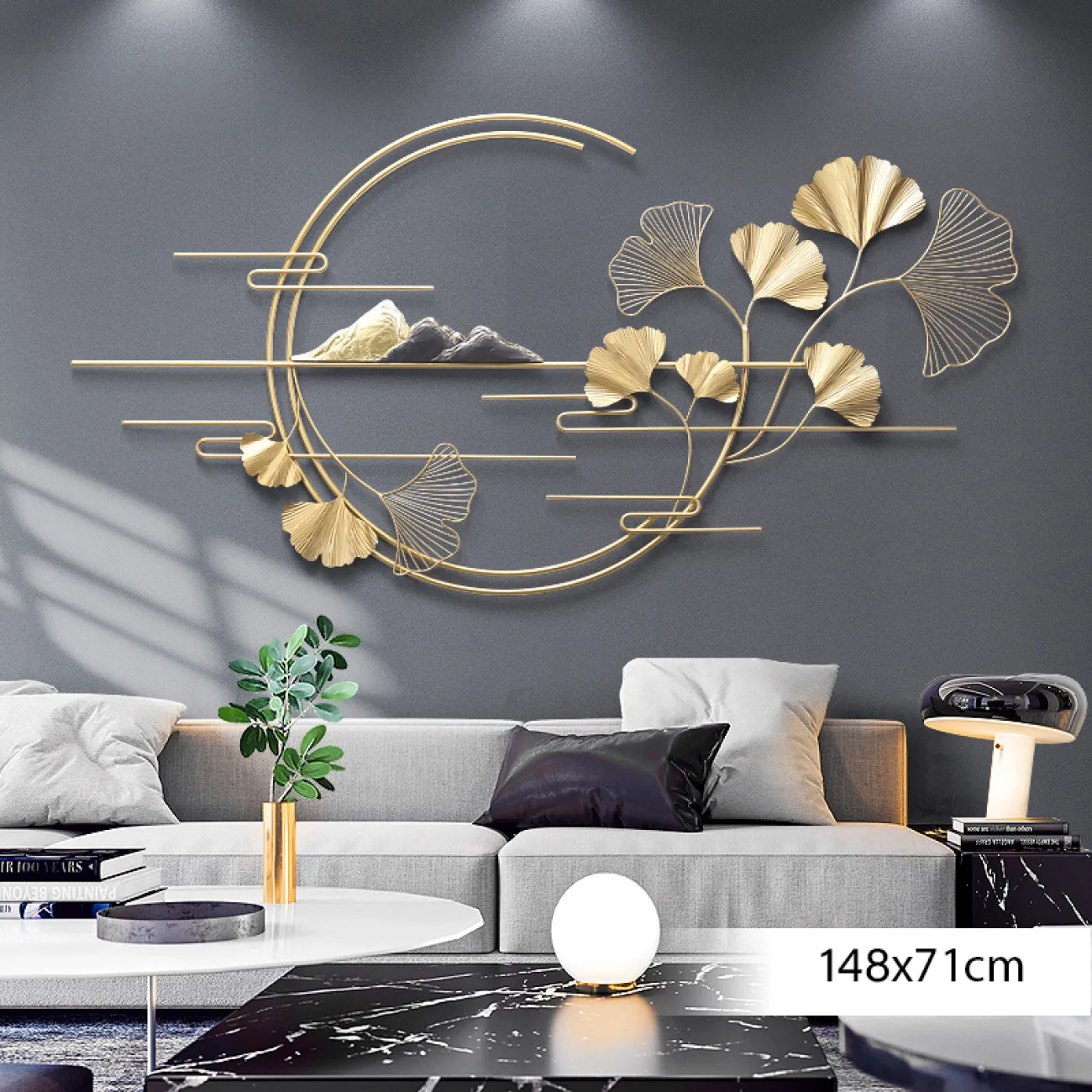 Современный настенный декор для гостиной LaLume DK20380-27