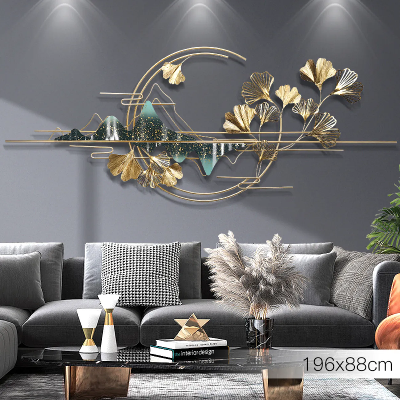 Современный настенный декор для гостиной LaLume DK20380-27