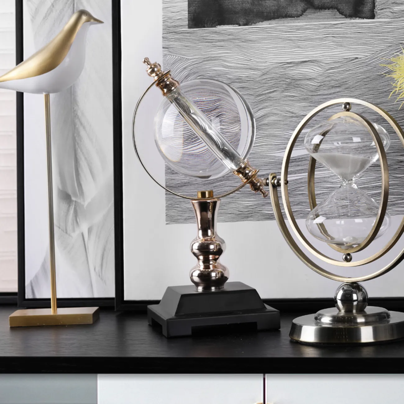 Роскошный настольный интерьерный декор для гостиной LaLume DK20381-27 Роскошный настольный интерьерный декор для гостиной LaLume DK20381-27