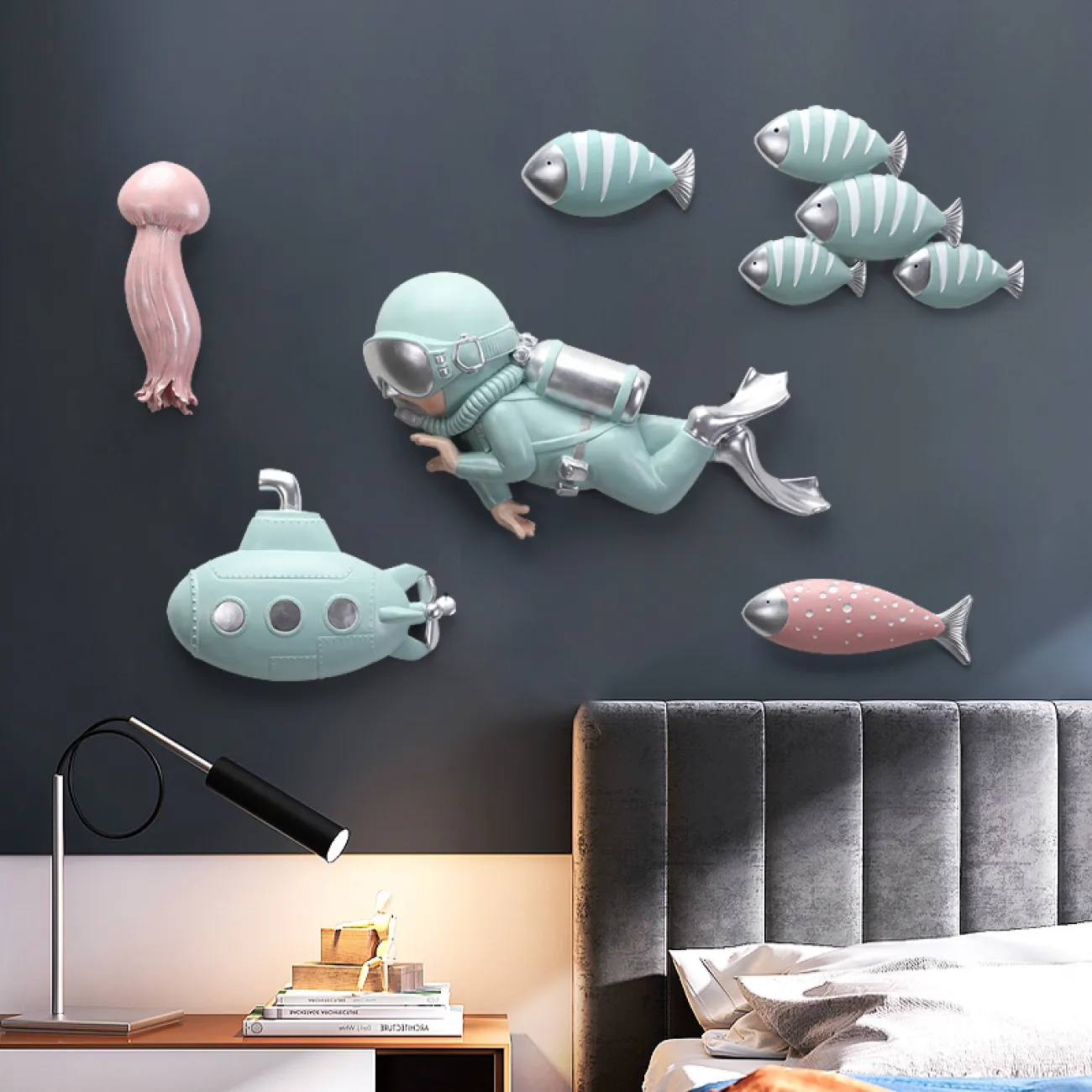 Креативный настенный декор в морском стиле для гостиной LaLume DK20382-27