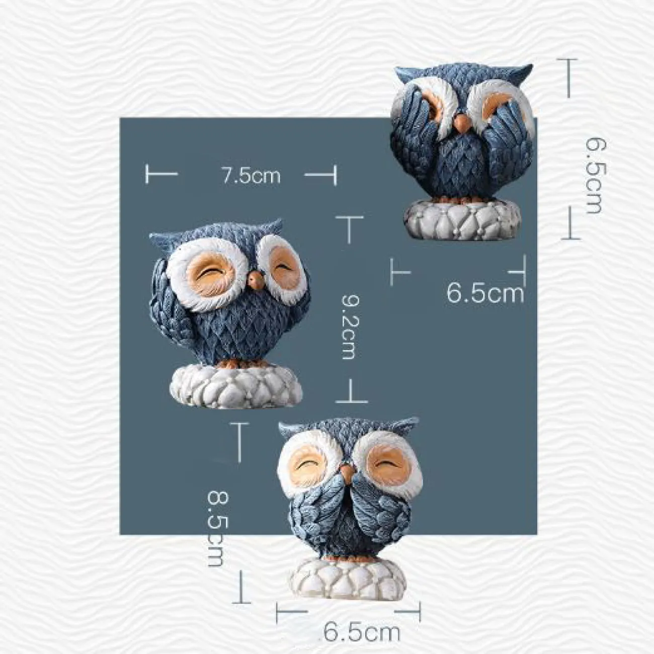 Роскошная современная статуэтка совы для гостиной LaLume DK20385-27 Роскошная современная статуэтка совы для гостиной LaLume DK20385-27