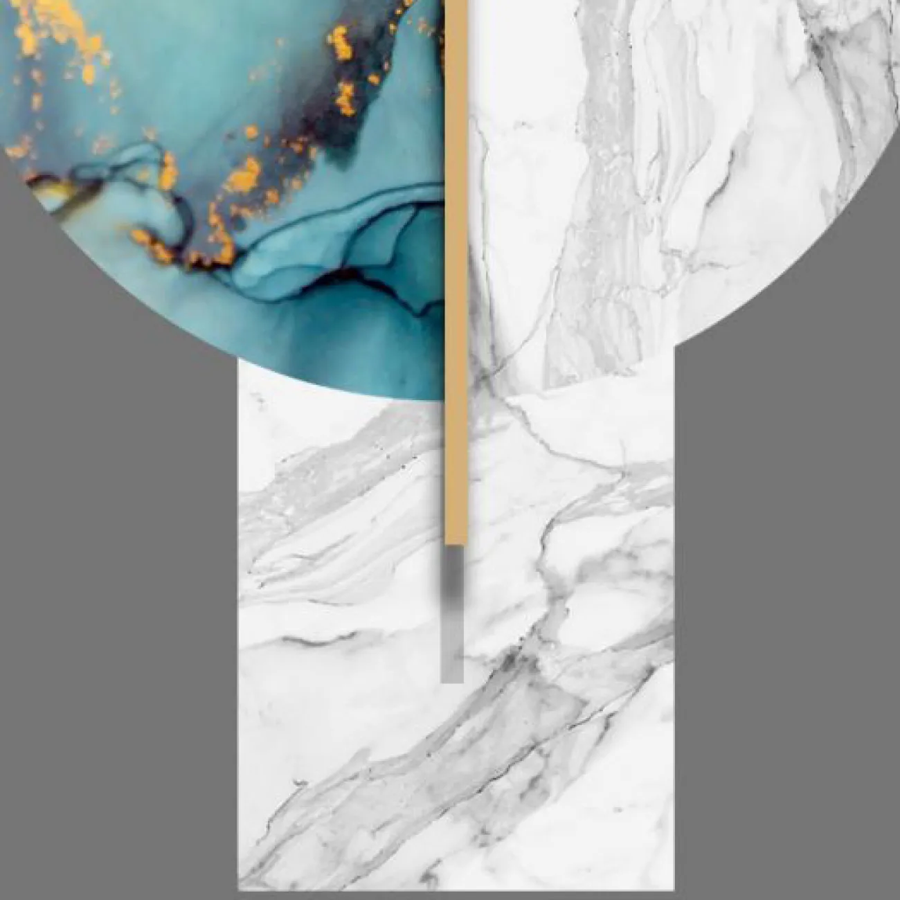 Современный настенный декор для гостиной LaLume DK20386-27