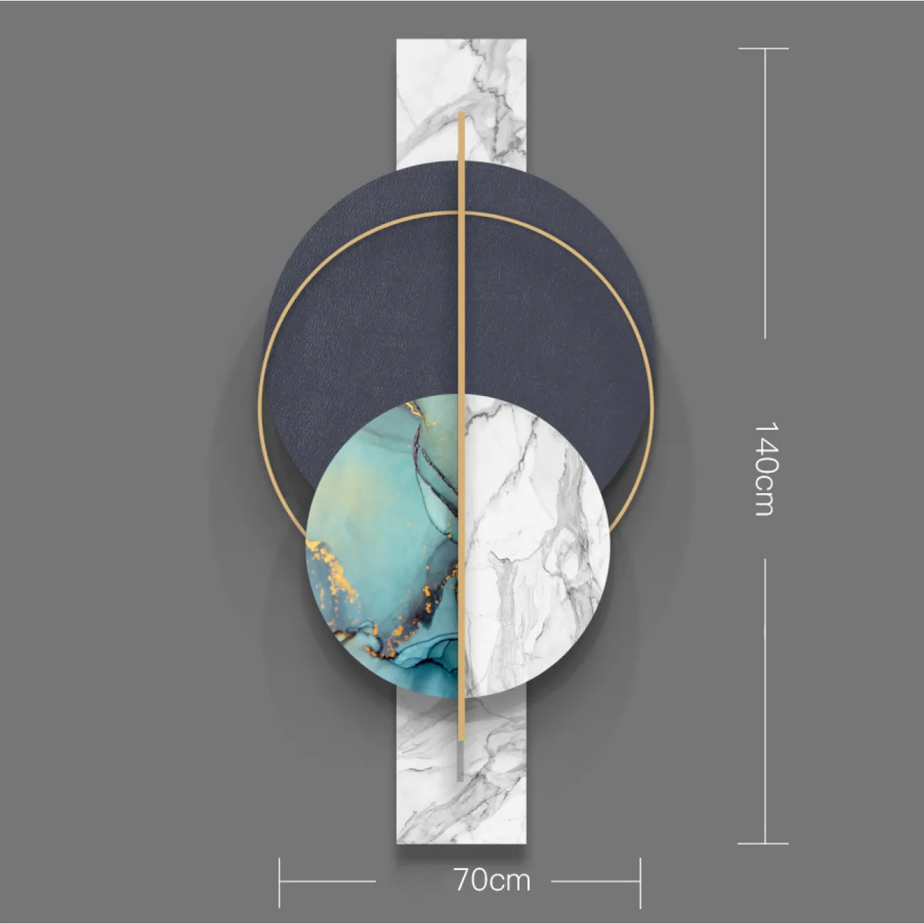Современный настенный декор для гостиной LaLume DK20386-27