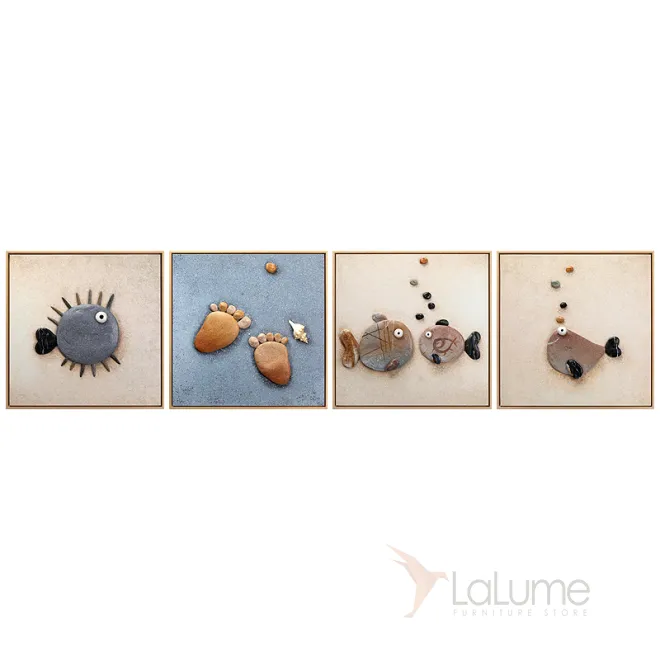 Креативная картина в морском стиле для гостиной LaLume DK20387-27