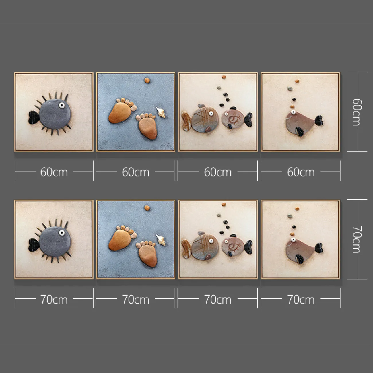 Креативная картина в морском стиле для гостиной LaLume DK20387-27