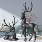 Роскошная современная статуэтка оленя для гостиной LaLume DK20388-27