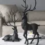 Роскошная современная статуэтка оленя для гостиной LaLume DK20388-27