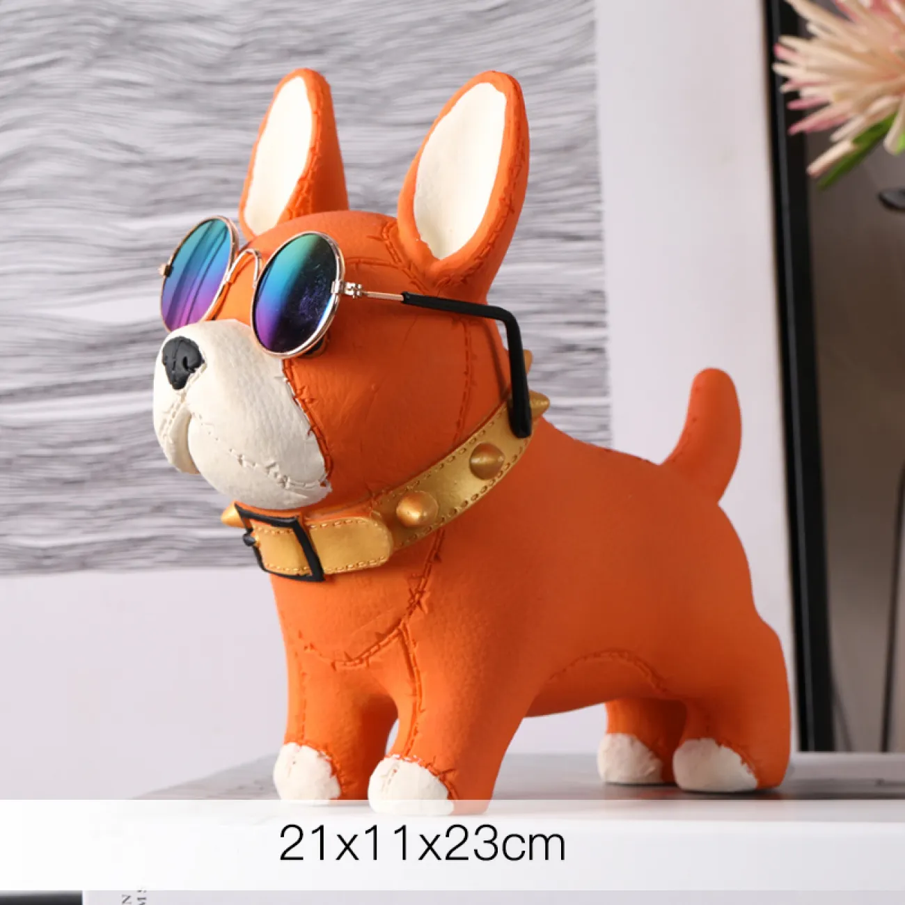 Роскошная современная статуэтка собаки для гостиной LaLume DK20390-27