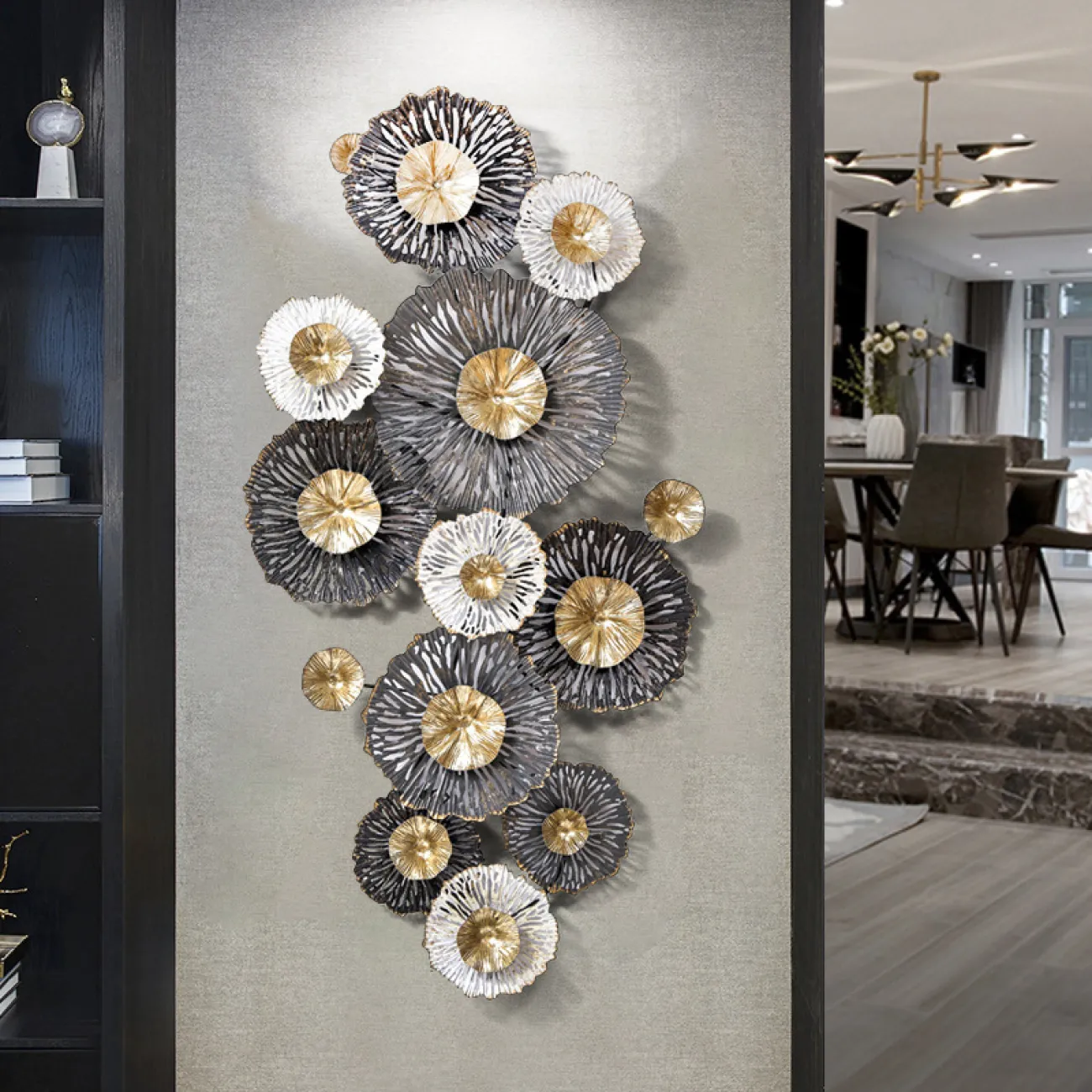 Современный настенный декор для гостиной LaLume DK20392-27 Современный настенный декор для гостиной LaLume DK20392-27