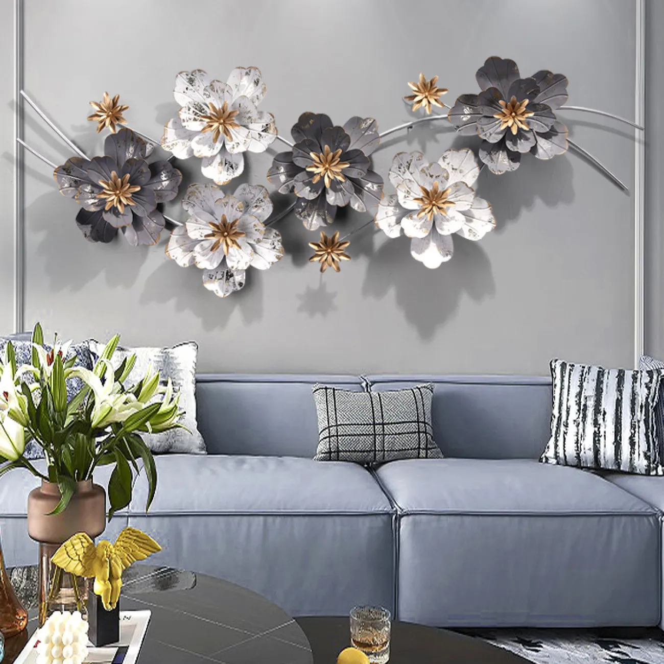 Современный настенный декор для гостиной LaLume DK20392-27 Современный настенный декор для гостиной LaLume DK20392-27