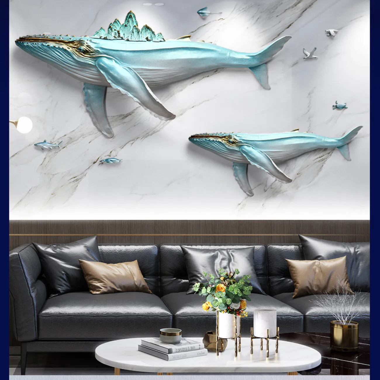 Морской настенный декор для гостиной LaLume DK20393-27