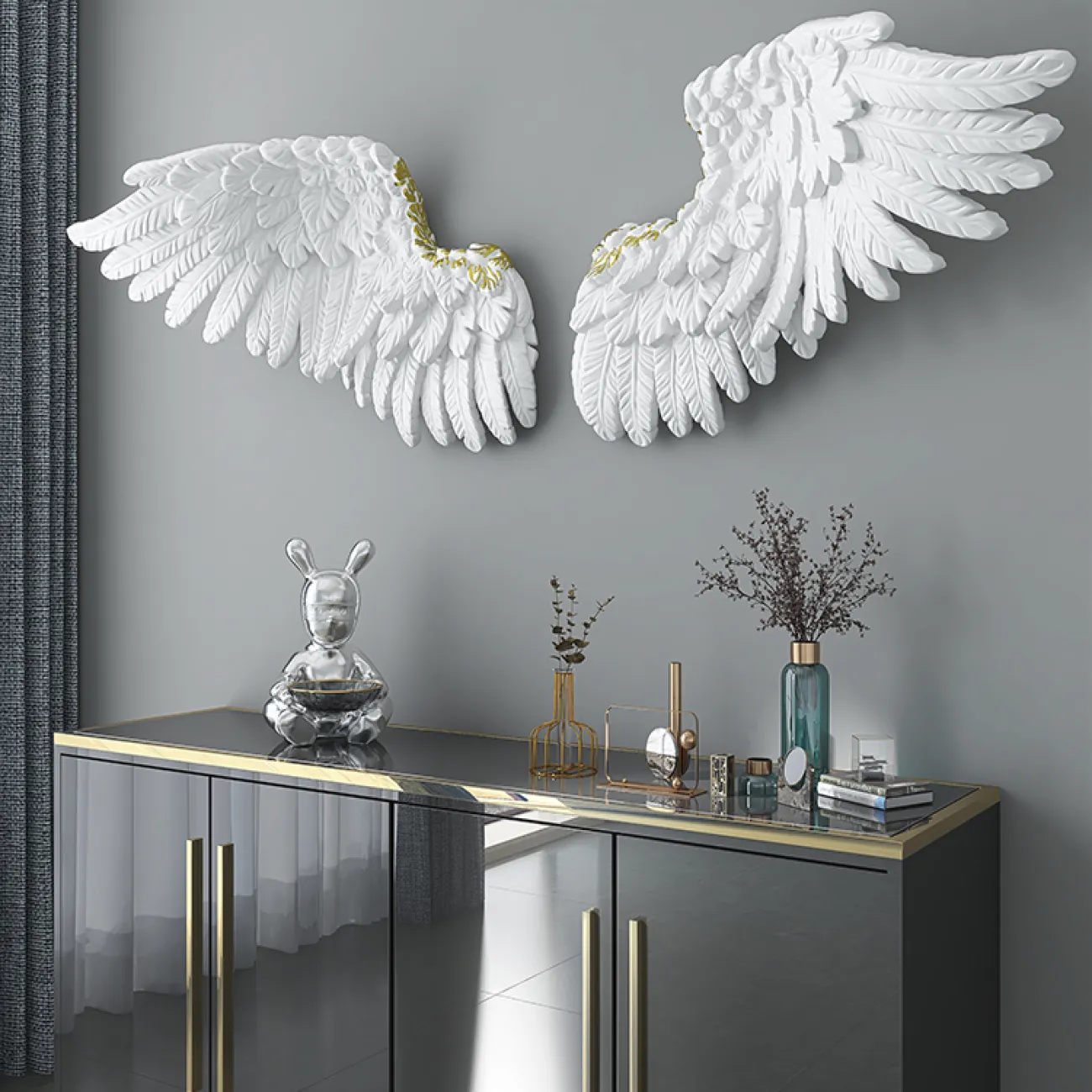 Современный настенный декор для гостиной LaLume DK20394-27