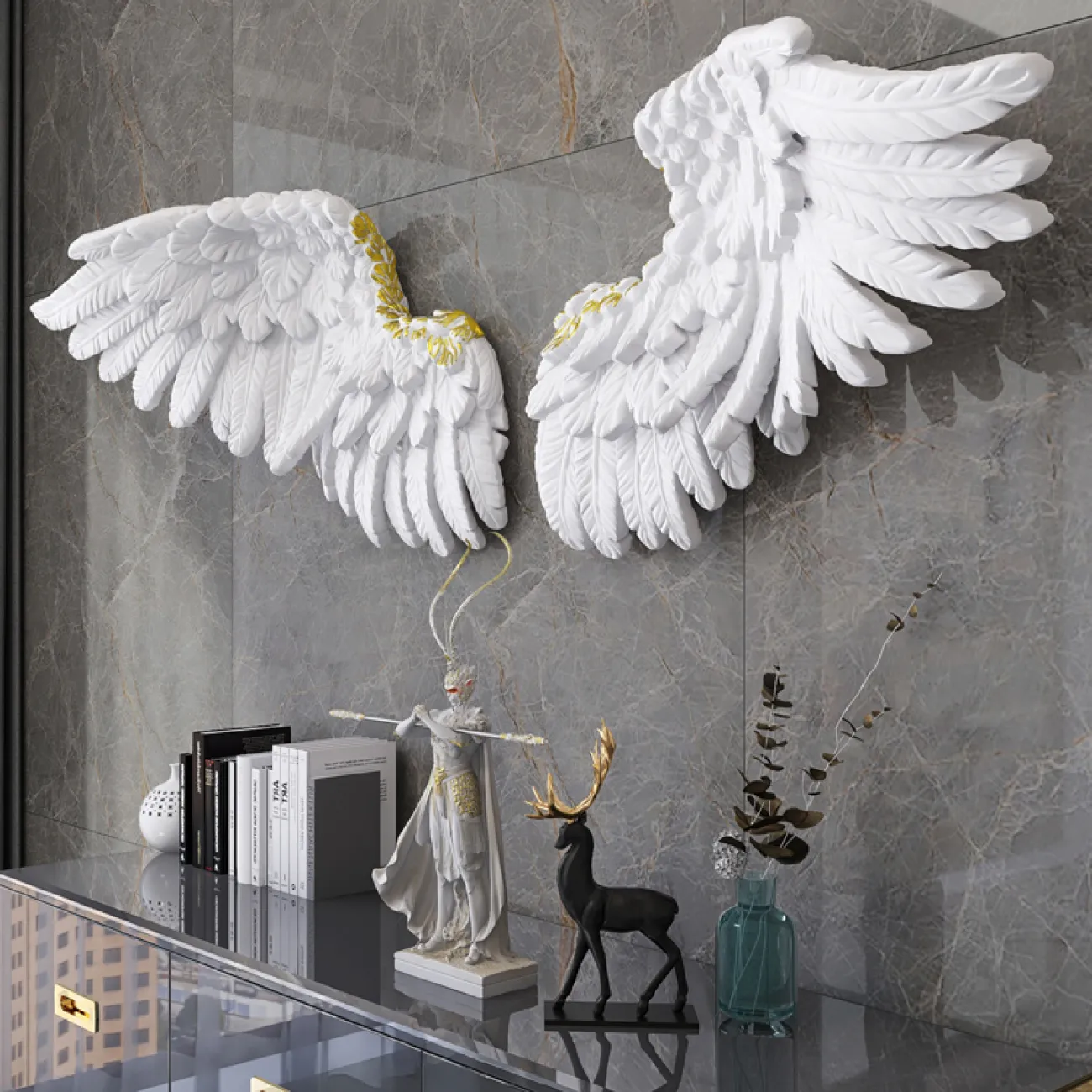 Современный настенный декор для гостиной LaLume DK20394-27