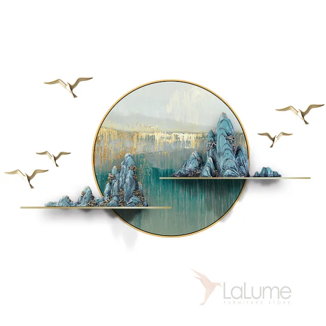 Современный настенный декор для гостиной LaLume DK20396-27 Современный настенный декор для гостиной LaLume DK20396-27