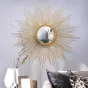 Современный настенный декор с зеркалом для гостиной LaLume DK20397-27